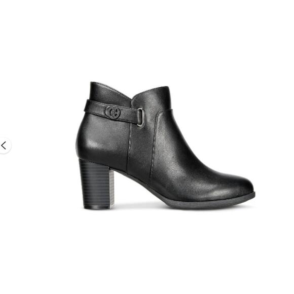 Gianni Bernini women's memory foam bootie black 11 nwob - Picture 2 of 8